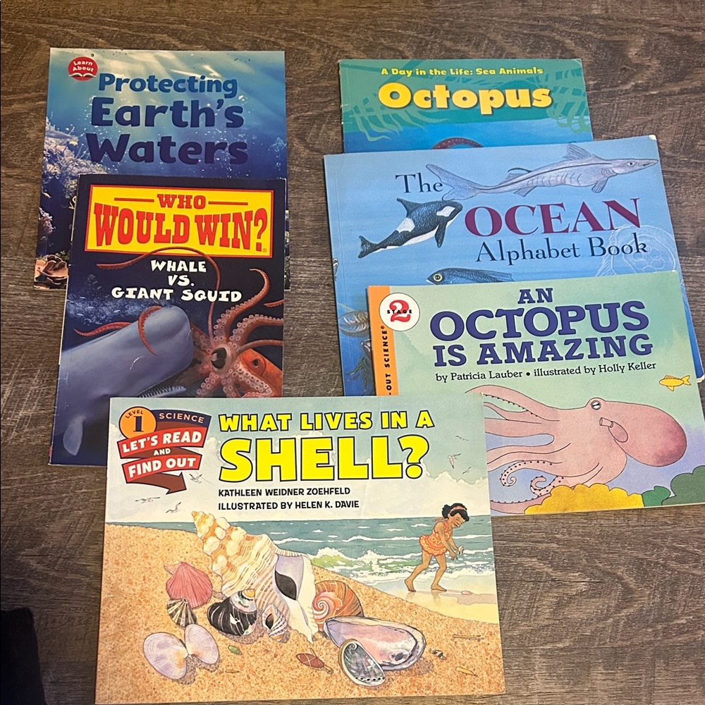 Ocean Adventure Kids Book Set